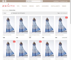 Product grid - Ecommerce template