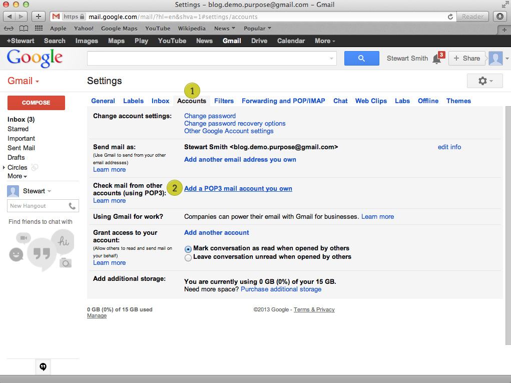 Gmail Step 2